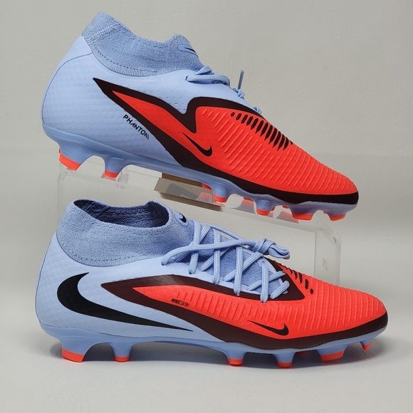 Nike Phantom 6 High Academy FG/MG Men\'s Soccer Shoes Size 8 HQ2278-400 New main image 9